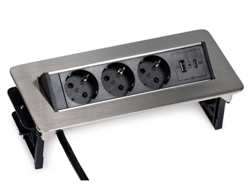 Блок розеток выдвижной G4703-2AC.N