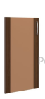 Дверь низкая стекло в рамке МДФ (тонир.1шт) КН-4.4-1