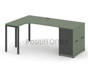 Стол эргономичный с опорным шкафом CN.SA-209