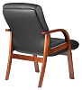 Конференц-кресло M 165 D/B черная кожа - фото 5