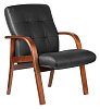 Конференц-кресло M 165 D/B черная кожа - фото 2