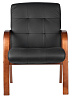 Конференц-кресло M 165 D/B черная кожа - фото 3