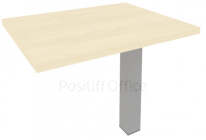 Брифинг-приставка д/прямоуг.стола KB-4