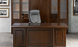 Стол руководителя с кожаными вставками 22101 - Princeton - фото 5